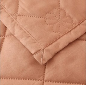 Letná prikrývka HEARTIX 140x200 cm, oranžová