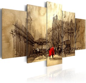 Artgeist Obraz - Time Travels Veľkosť: 100x50, Verzia: Na talianskom plátne