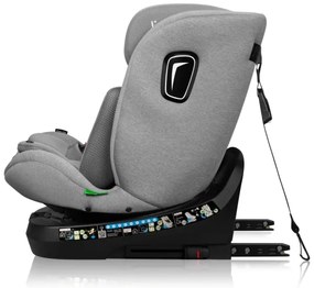 Lionelo - Autosedačka s otočnou základňou BRAVE i-Size 40-150 cm Kamenná šedá