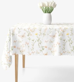 Goldea hranatý teflónový obrus - motýlia záhrada 100 x 140 cm