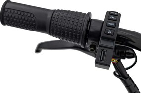 Ramiz Chopper Warrior Motocykel čierny