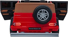Elektrické autíčko Mercedes Benz MAYBACH G650 červené