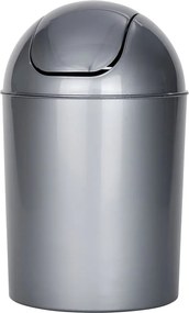 Sivý plastový odpadkový kôš 6 l Economic – Wenko