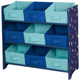 Livarno home Skladovací regál (modrá)  (100392211)