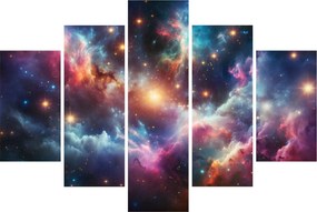 Obraz - Temný vesmír (150x105 cm)