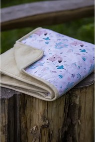 Detská deka z ovčieho rúna 01