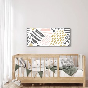Obraz - Abstraktné ťahy (120x50 cm)