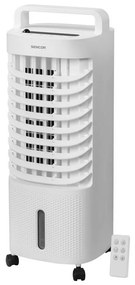 Sencor - Mobilný ochladzovač vzduchu s LED displejom 3v1 45W/230V biela + DO