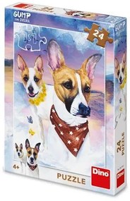 Puzzle Gump Sme pár 24 kusov