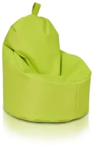 Sedací vak Yoko ekokoža / polyester TiaHome - krémová