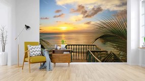 Manufakturer -  Tapeta 3D Beach with a view