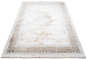 Jemný krémový koberec s ornamentmi Šírka: 80 cm | Dĺžka: 150 cm