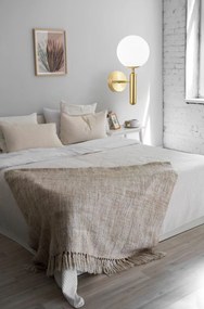 Toolight Toolight, nástenné svietidlo 1xE27, G098-1W, zlatá, OSW-09723