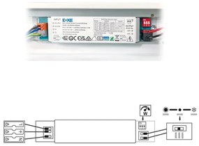 Ecolite TLSVEL2-LED20W - LED Žiarivkové svietidlo VELO LED/11/15/20W/230V biela