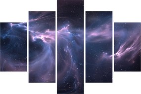 Obraz - Vesmírna hmlovina (150x105 cm)