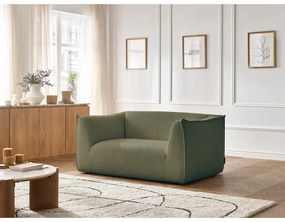 Zelená pohovka z textílie buklé 170 cm Giorgia – Bobochic Paris