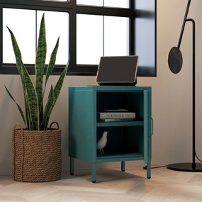 Nočný stolík MIA, 424 x 595 x 400 mm, Modern: morská farba