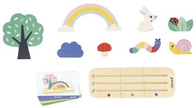 Vzdelávacia hra pre deti - priestorová orientácia - Záhrada