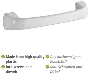 Nástenné plastové madlo do kúpeľne Pure – Wenko