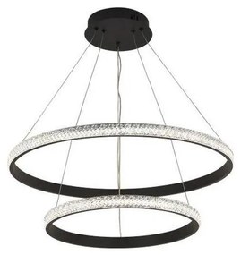 LED Stmievateľný luster na lanku LED/65W/230V 3000-6500K + diaľkové ovládanie