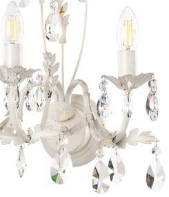 ONLI - Nástenné svietidlo TERESA 3xE14/6W/230V biela