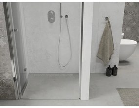 Mexen Lima, skladacie sprchové dvere do otvoru 65 x 190 cm, 6mm číre sklo, chrómový profil, 856-065-000-01-00-D