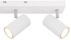 Globo 57911-3W - Bodové svietidlo ROBBY 3xGU10/35W/230V biela