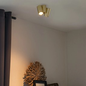 Inteligentný reflektor mosadzný 2-svetelný nastaviteľný vrátane 2 Wifi GU10 50mm - Michael