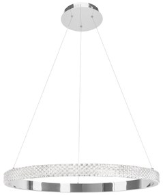 Toolight Toolight, LED stropné svietidlo 23W APP1511-CP, chrómová, OSW-05472