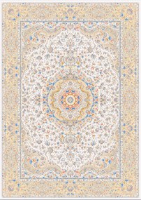 Koberec Miras 1200 CREAM – krémový obdĺžnik s orientálnym vzorom Rozmer: 200x300 cm