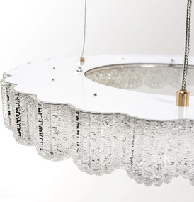 Toolight Toolight, LED stropné svietidlo 40cm, 24W, 4000K, 2500lm, MS018-CP, ružové zlato, OSW-09630