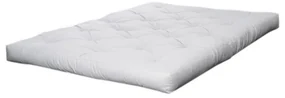 Biely stredne tvrdý futónový matrac 180x200 cm Coco Natural – Karup Design