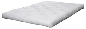 Biely stredne tvrdý futónový matrac 180x200 cm Coco Natural – Karup Design