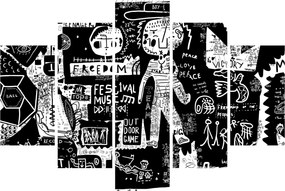 Obraz - Graffiti (150x105 cm)