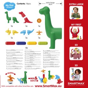 SmartMax - Moje prvé dinosaury - 14 ks