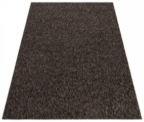 Ayyildiz, Kusový koberec Nizza 1800 brown, 80x150, hnedá, chodba / predsieň