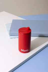 DESIGN LETTERS Termo hrnček Mom Red 350 ml