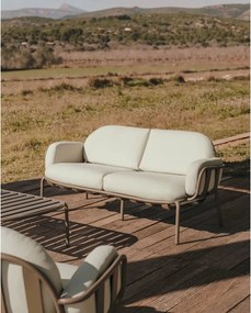 Svetlosivá záhradná pohovka Joncols - Kave Home