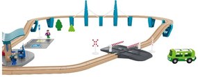 Playtive Drevená železničná súprava (osobný vlak)  (100381062)