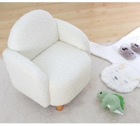 Detské kreslo DORY biele