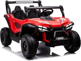 LEAN CARS S618 Červené auto na batérie 4x4