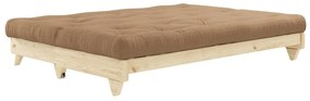 Rozkladacia pohovka s hnedým poťahom Karup Design Fresh Natural/Mocca