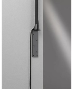 Čierne kovové LED stmievateľné bodové svietidlo Raik – Fischer &amp; Honsel