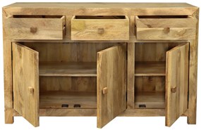 furniture-nabytek.cz - Dizajnová komoda z mangového dreva 140x90x45