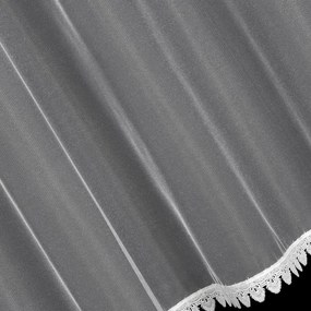 ZÁCLONA NA KRÚŽKOCH MAYA 300X100 CM BIELA