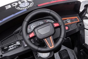 LEAN CARS Elektrické policajné autíčko BBH-021 čierne