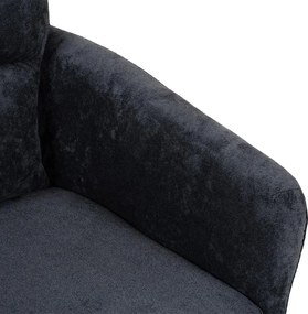 Set - 2 ks Otočná jedálenská stolička AVENBERG TESSA tmavosivá