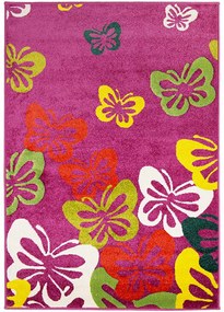 Koberce Breno Kusový koberec PLAY 14/RMR, ružová, viacfarebná,120 x 170 cm