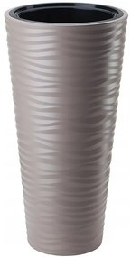 Sahara Dunes Slim okrúhly 30 cm (s vložkou) taupe