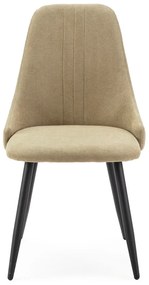 Svetlozelené jedálenské stoličky v súprave 4 ks Mani – Marckeric